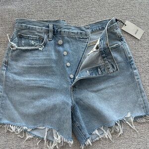New with Tags Agolde cross cross short